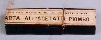 Indicatore carta all'acetato di piombo