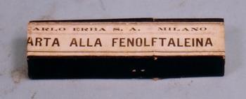 Indicatore carte reattive alla fenolftaleina