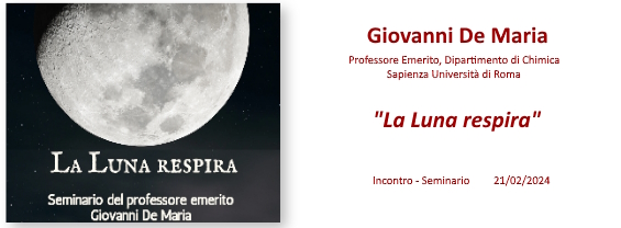 La Luna respira - incontro/seminario Giovanni De Maria