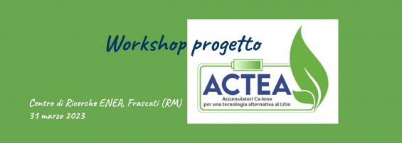 Workshop ACTEA 2023