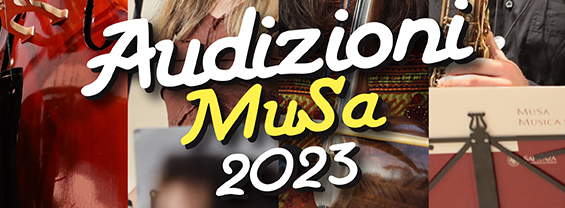 Audizioi MuSa 2023