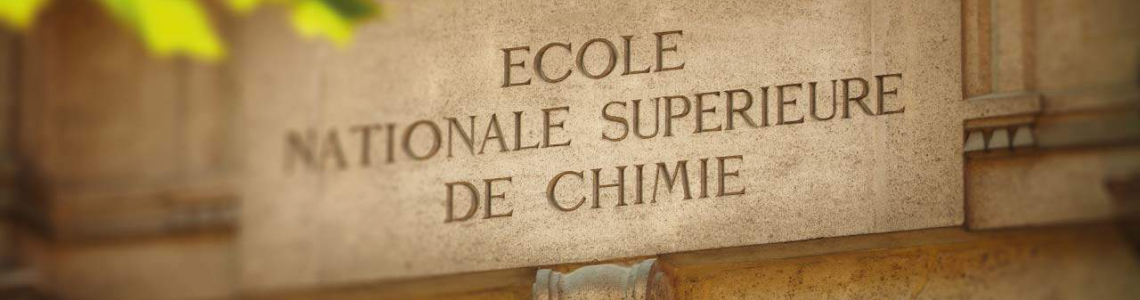 École normale supérieure chemie banner