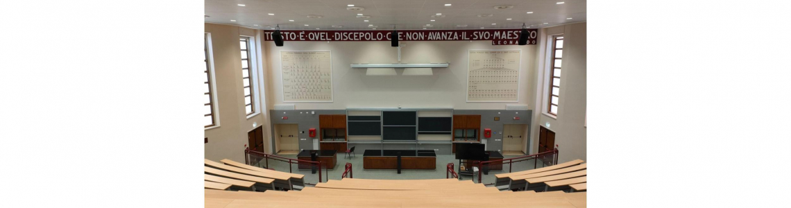 Aula Grande Dipartimento di Chimica aula La Ginestra